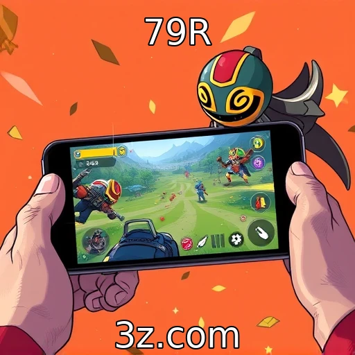 Crescimento do mercado de jogos em dispositivos móveis : 79R